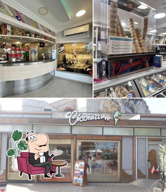 Gli interni di Gelateria Cicciuzzu