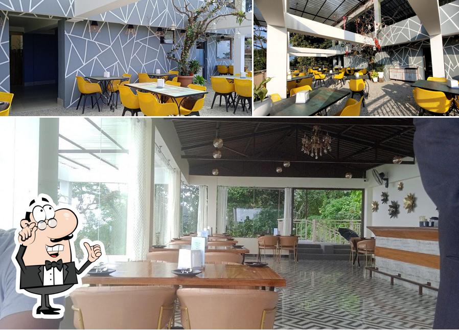 The interior of Aam's Courtyard