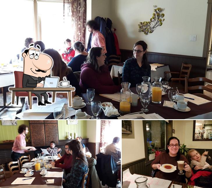 Restaurant Citron et Basilic se distingue par sa intérieur et boisson