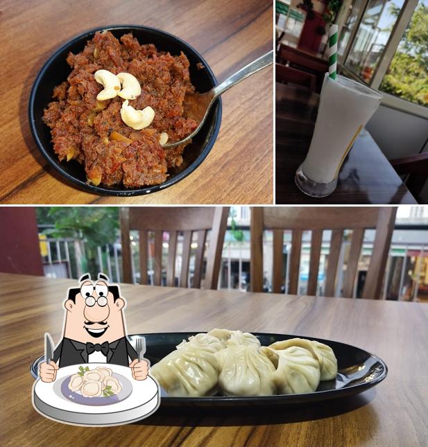 Dumplings at Alfresco Bir - Restaurant in Bir Billing Cafe in Bir Billing