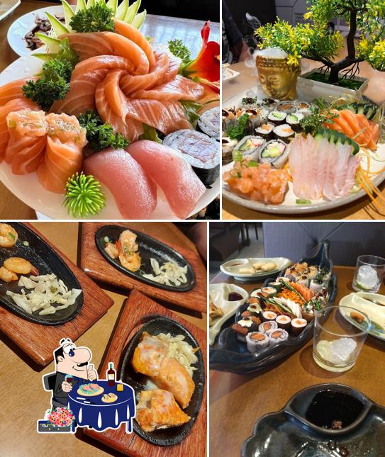 Sashimi em Azumy Sushi Bar