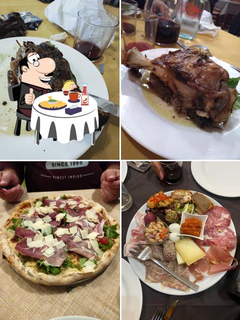 Piatto di formaggi al Torretta Vecchia Trattoria Pizzeria di BAGLINI DARIO