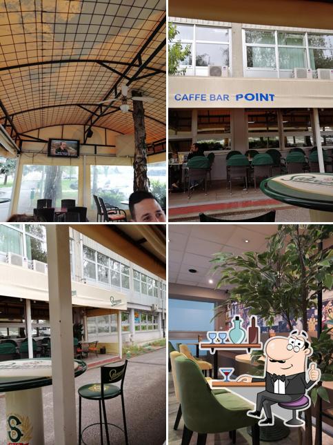 Gli interni di Point Bar