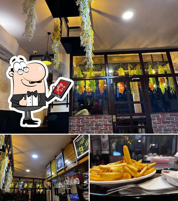 Cafe Rubix is distinguished by exterior and food