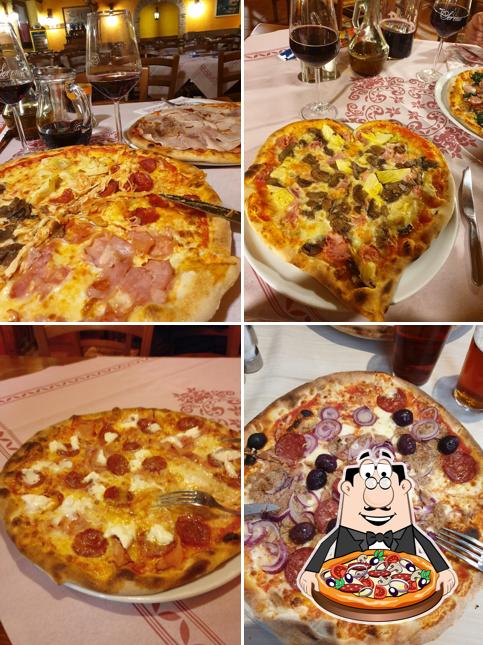 Ordina tra le molte varianti di pizza