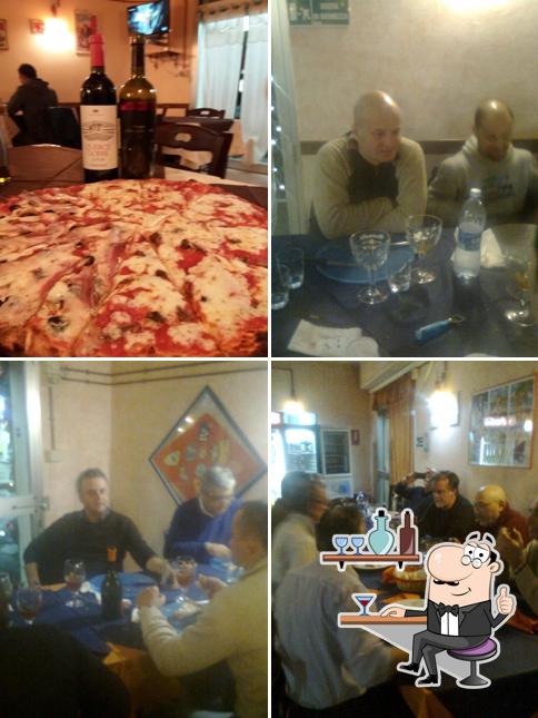 Gli interni di Pizza Cartoon