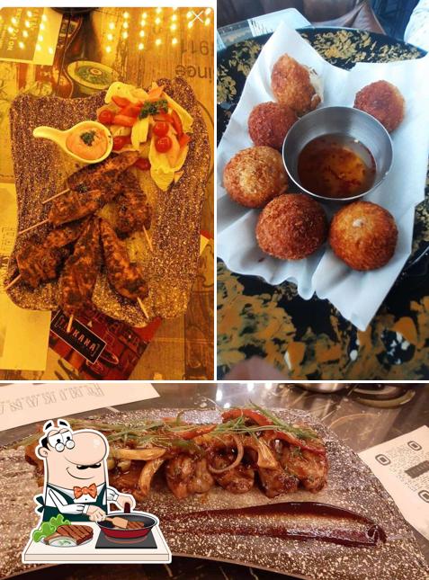 There’s a range of dishes for meat lovers