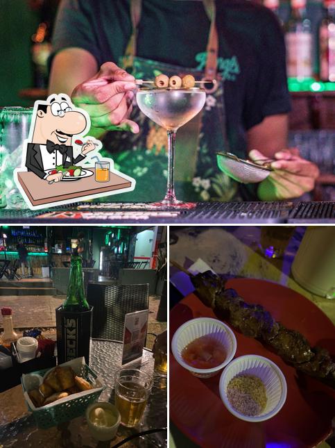 Comida em Jungle Bar