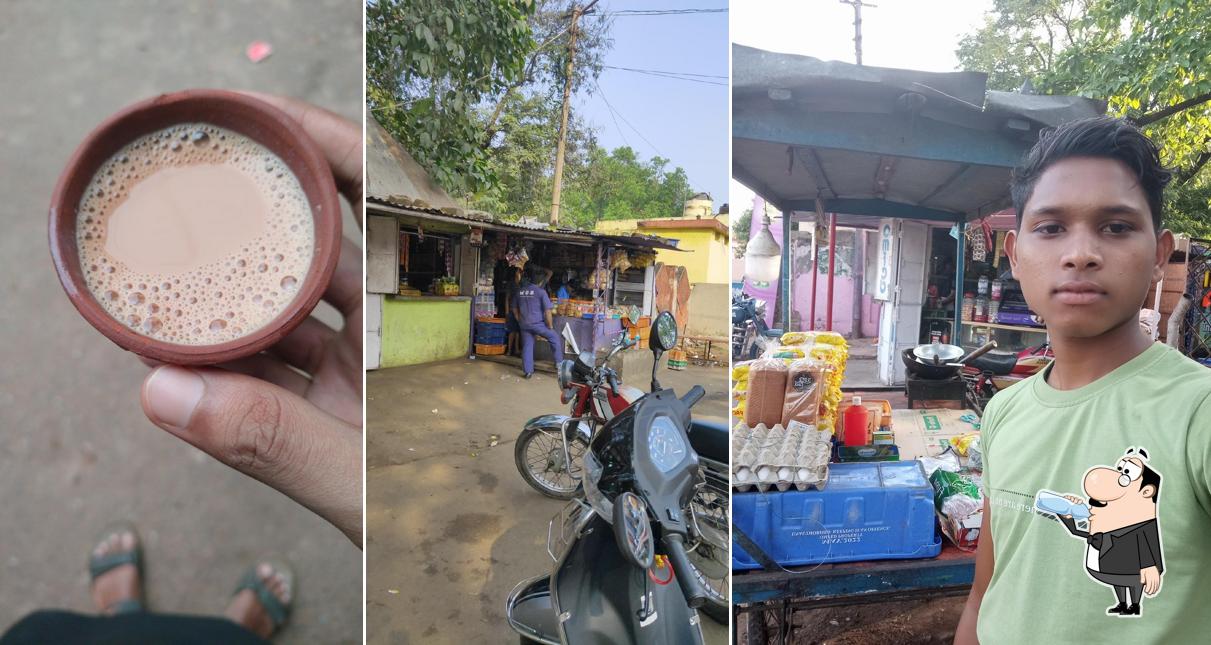 Masala chai at Sumit Tea & Bakery