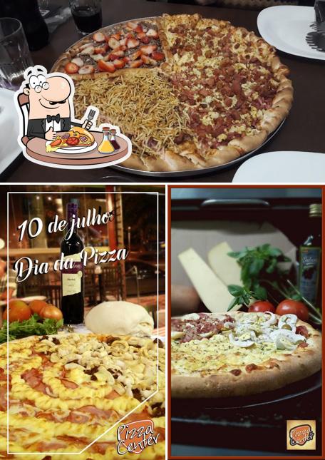 Peça diversos estilos de pizza