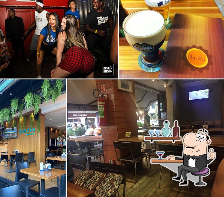 O interior do Barzin