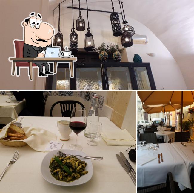 Gli interni di Ristorante ll Barocco