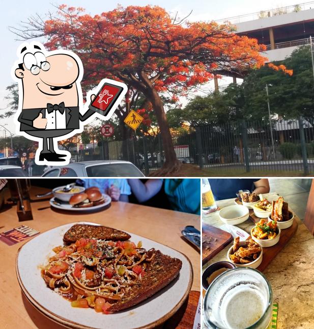 Descubra a parte externa do Restaurante Outback Steakhouse