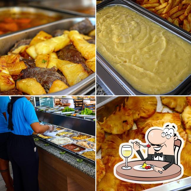 Platos en Mar Azul Restaurante Self Service Porto de Galinhas