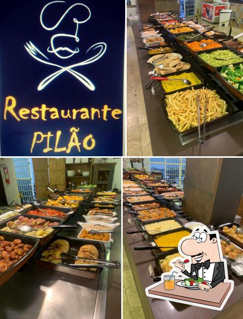 Comida em Restaurante Pilão