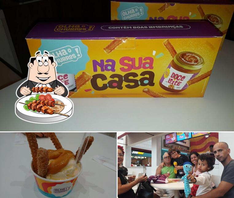 Esta é a imagem apresentando comida e interior a Olha o Churros - Sorocaba