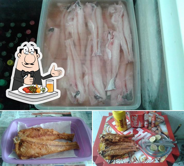 Platos en Bar do Peixe