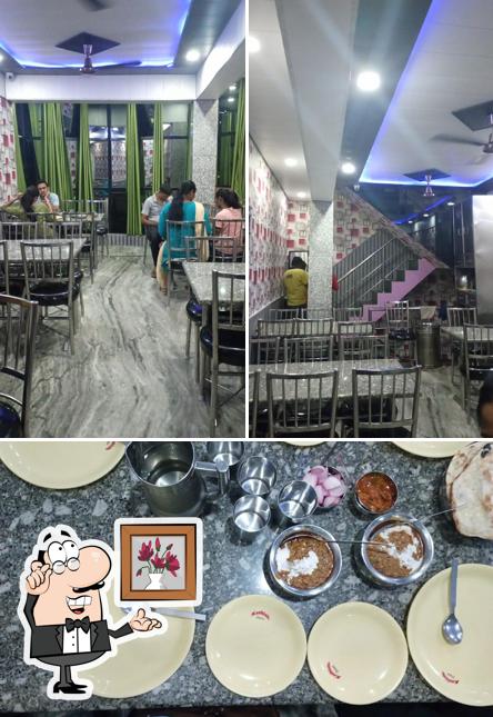 This is the photo showing interior and food at Kashish Point