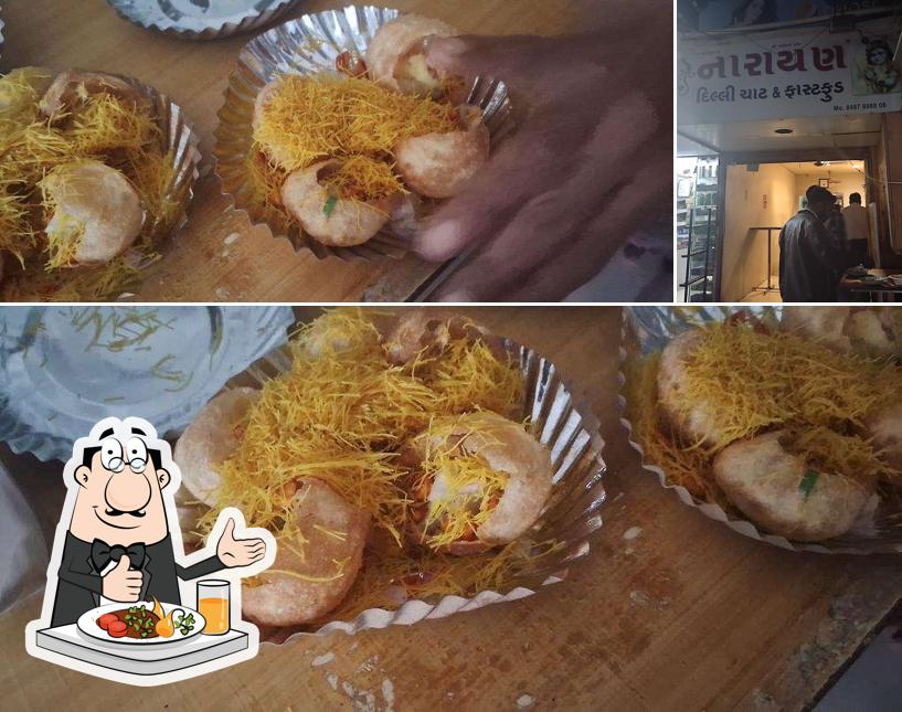 Narayan Delhi Chat & Fast Food is distinguished by food and exterior