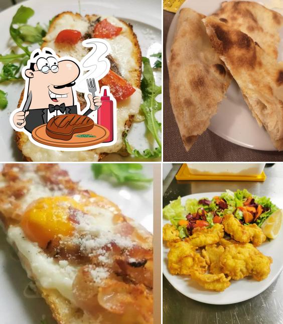 C'è un'ampia scelta di pasti per gli amanti della carne