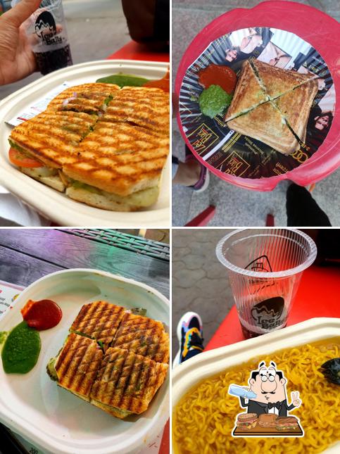 Order a sandwich at Ice Balls & Slice Square