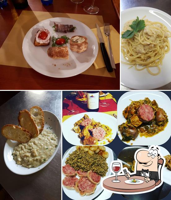 Platti al Osteria con cucina al Cappello