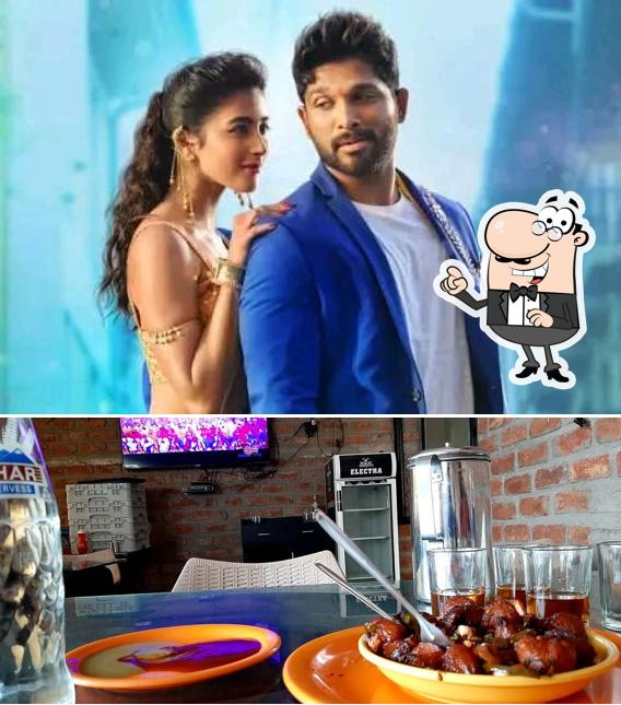 The interior of CINE BAR & RESTAURANT