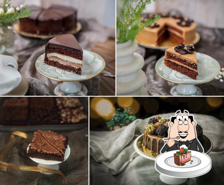 Chocolate cake at THE BROWNIE STUDIO