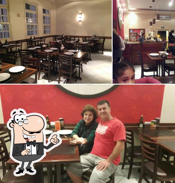 O interior do Babbo Giovanni Itu