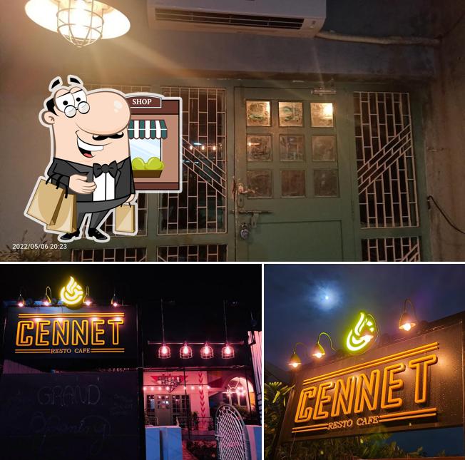 The exterior of CENNET RestoCafe