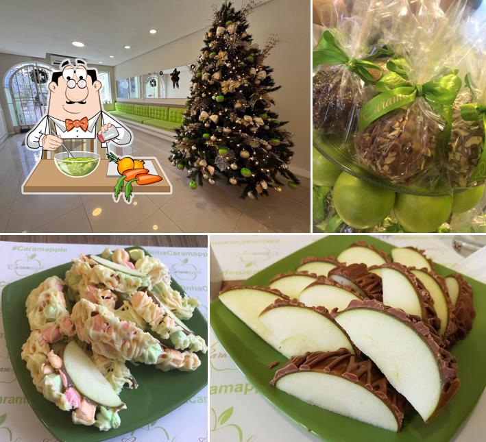 Salada de algas em Caramapple