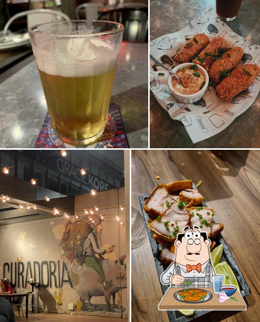 Asas de frango em Curadoria