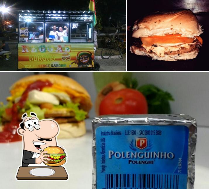 Experimente um hambúrguer no ((Reggae Burgue)) Praça: Jardim Tropical
