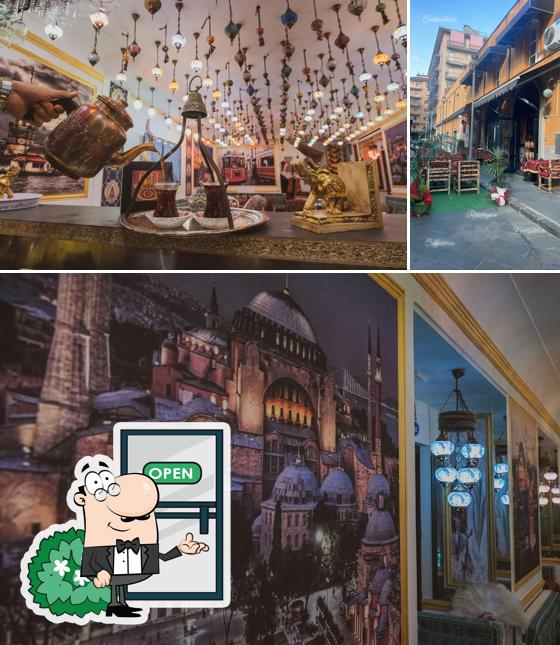 Guarda la foto che mostra la esterno e interni di Istanbul Time Cafè Restaurant