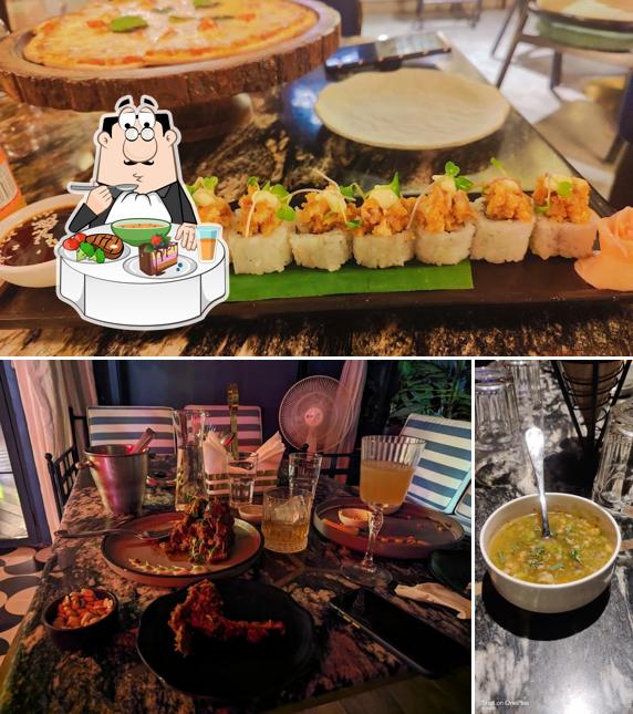 Hot and sour soup at Level 21