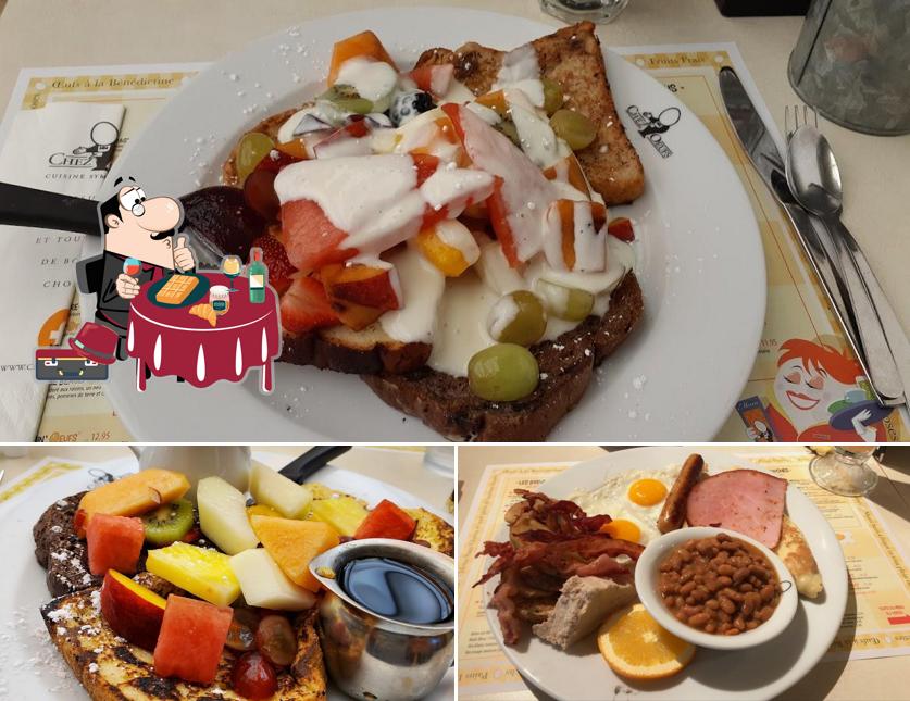 Gaufres à Chez Oeufs Restaurant Déjeuners et Dîners