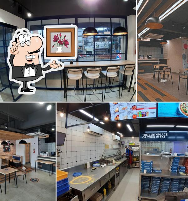 Check out how Domino's Pizza Angamaly, Kerala looks inside