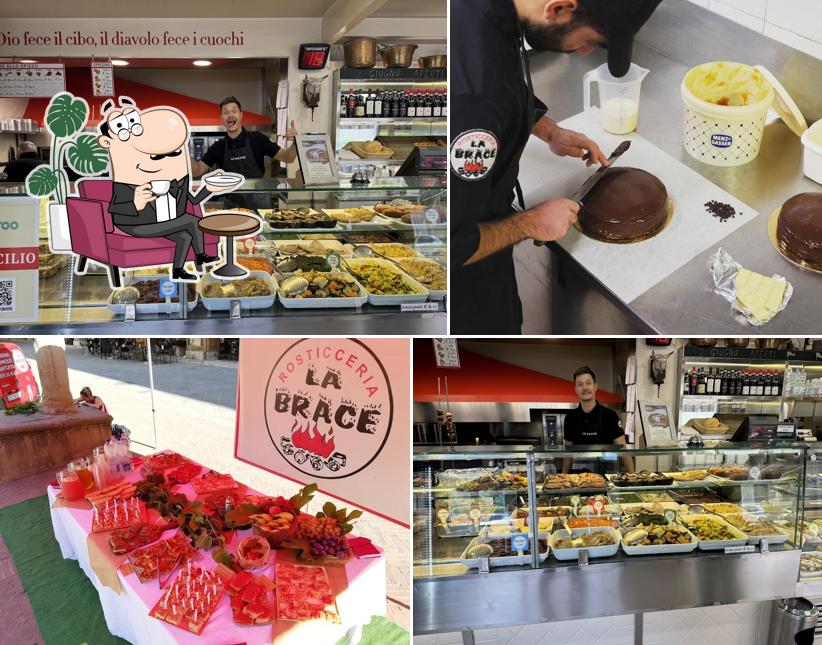 Dai un'occhiata agli interni di Rosticceria La Brace