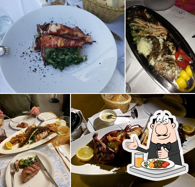 Cibo al Yacht Club Orsan