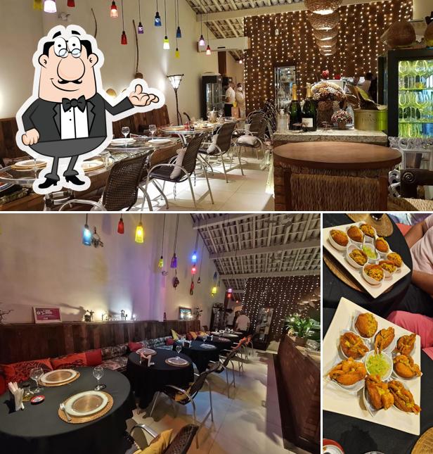 Veja imagens do interior do Acarajé Gourmet