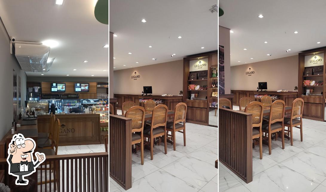 O interior do Chocolate Lugano - Balneário Camboriú