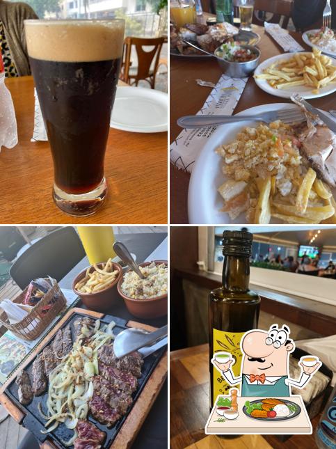 Mousse de chocolate em Na Brasa Columbia - Copacabana