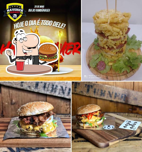 Hambúrguer em MAVERICK BURGERS