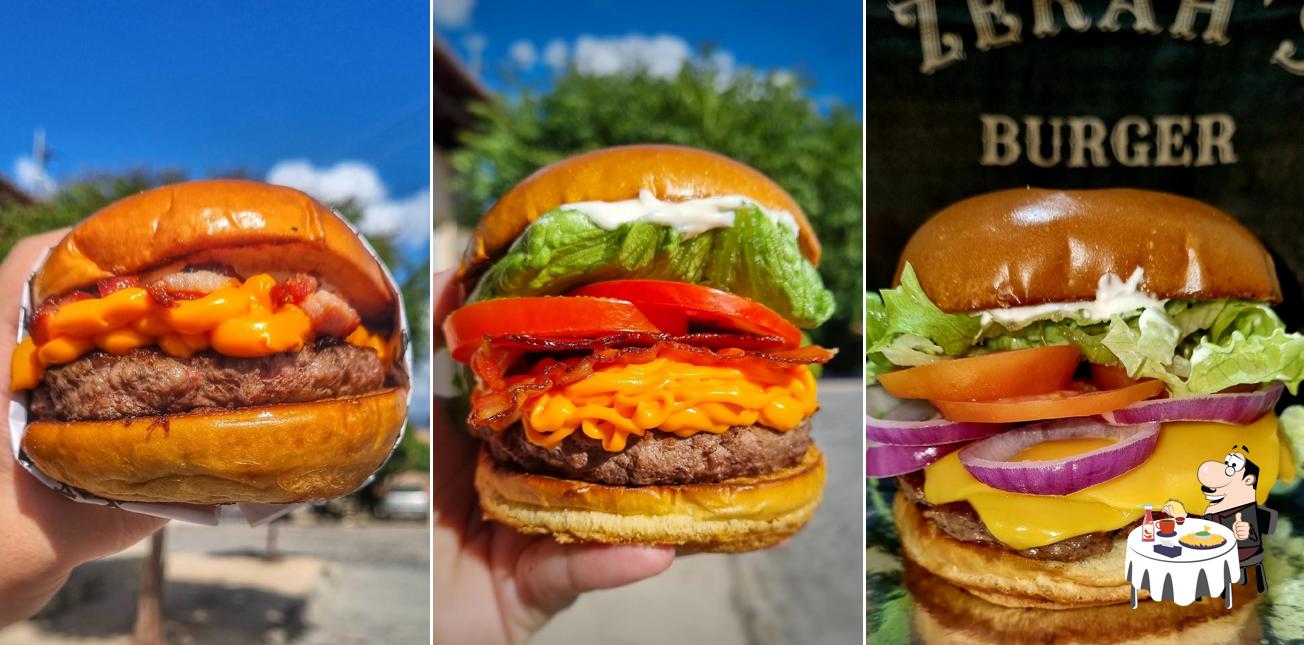 Hambúrguer em Zerahs burger