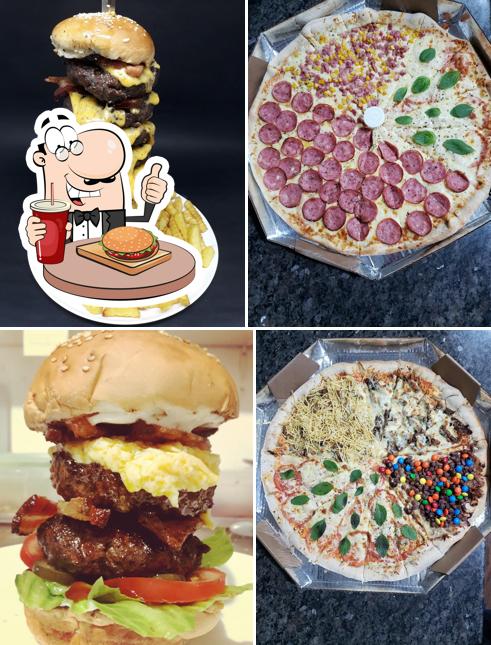 Hambúrguer em Mr.Big Container Restaurante Hamburger Pizzaria em Soledade