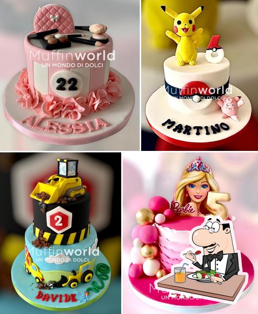 Platti al Muffinworld - Cake Design -si Riceve Su Appuntamento