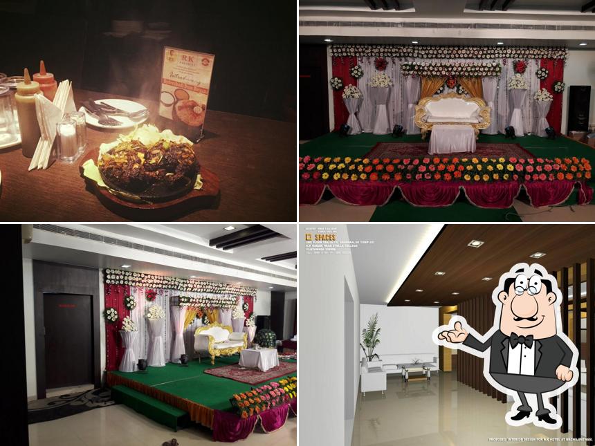 The interior of RK Paradise