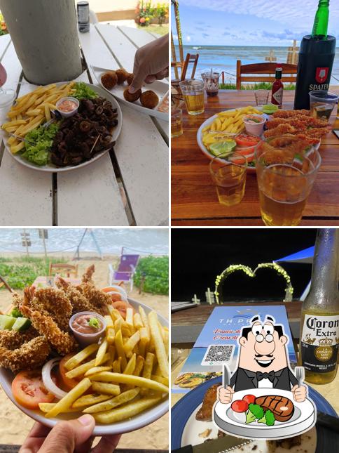 Bife em TH Praia - Bar e Restaurante - Petiscos / Frutos do Mar / Drinks / Melhor Arrumadinho da Praia