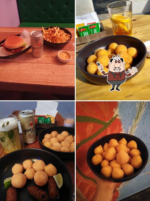 Platos en Bar Flor da Lua