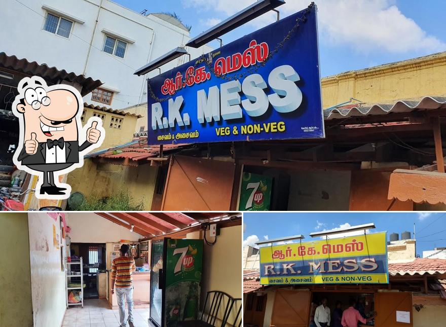 Look at this image of R K Mess